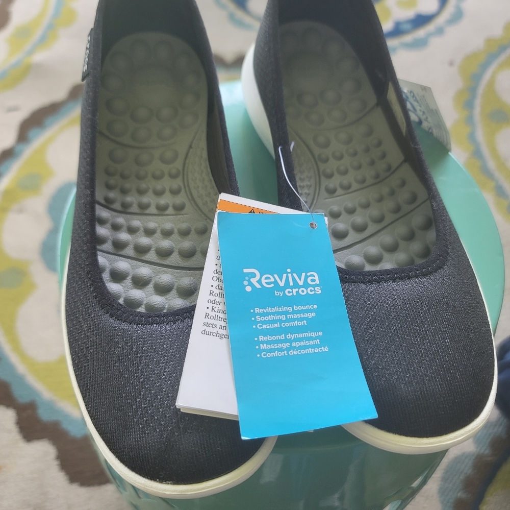 Crocs Reviva Slip On Comfort Flats